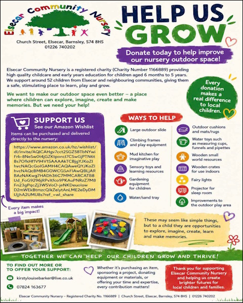 Help Us Grow poster